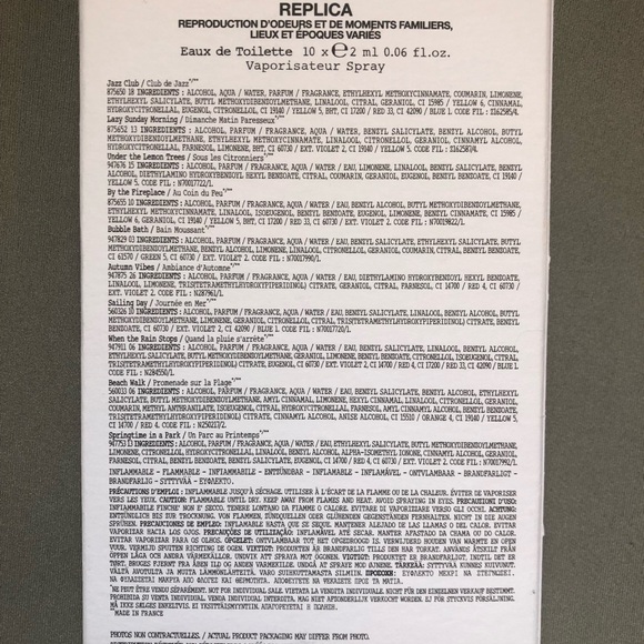 REPLICA Sampler Set - Picture 2 of 2